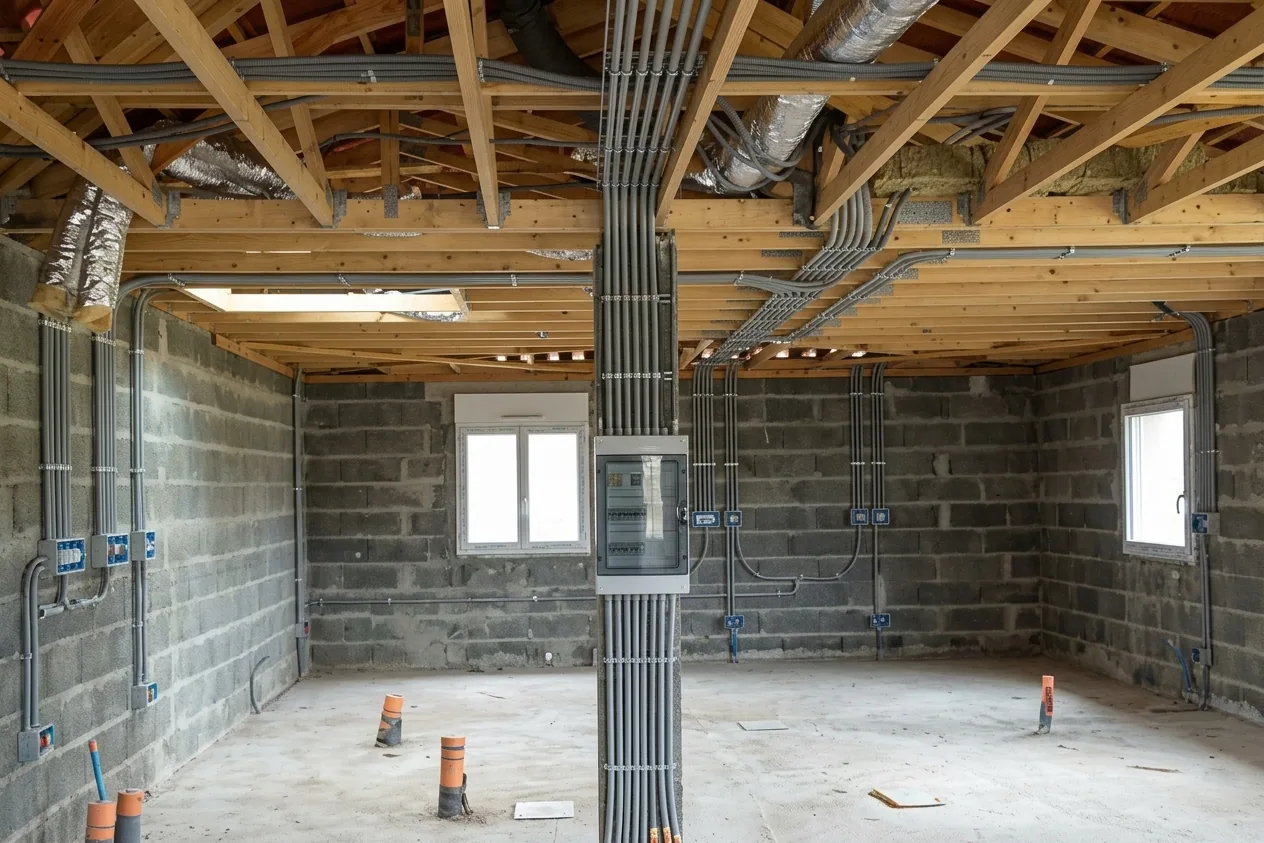 Électricien à Cergy — après (chantier 3)